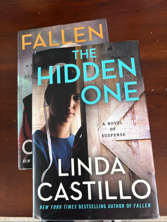 Minotaur Books Other - The Hidden One and Fallen TWO books by Linda Castillo, Novels of Suspense